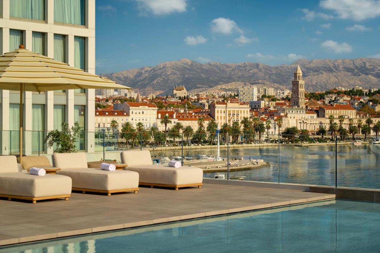 Hotel Ambasador Split Exterior foto View from the hotel